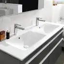 Двойная раковина Villeroy & Boch Subway 2.0 1300 х485 мм (61311301) фото 2 Aquada.com.ua