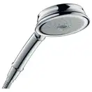 Лейка для душа Hansgrohe Croma 100 Classic Multi (цвет - хром), 3 вида струи (28539000) фото 1 Aquada.com.ua