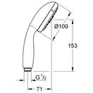 Grohe Верхній душ AXOR LampShower / Nendo 1jet (26031000)