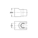 Настінний тримач для ручного душу Grohe Relexa neutral (28622000)