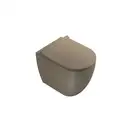 Унитаз приставной Catalano Sfera с сиденьем Soft Close, коричневый матовый (1VPC52MS + 5SCSTPNMS) фото 1 Aquada.com.ua