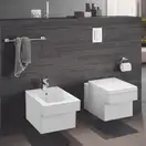 Унітаз підвісний Grohe Cube Ceramic безободковий, білий (3924400H)