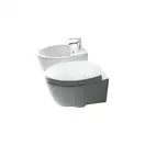 Унитаз подвесной Simas Spazio с сиденьем Soft Close (LFT18+LFT006+F85) фото 2 Aquada.com.ua