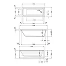 Ванна акриловая Duravit D-Code 170 х 70 см (700098000000000) фото 3 Aquada.com.ua