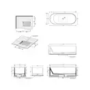 Ванна из искуственного камня Flaminia Oval 170 х 70 см (OV170) фото 5 Aquada.com.ua