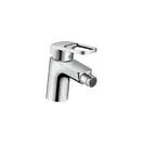 HANSGROHE Смеситель для биде однорычажный, со сливным гарнитуром, хром Logis Loop (71250000) фото 1 Aquada.com.ua