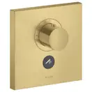 Термостат скрытого монтажа на 1 потребитель Axor ShowerSelect (цвет - матовое золото) (36716250) фото 1 Aquada.com.ua