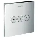 HANSGROHE Запорно-переключающее устройство на 3 потребителя Shower Select (15764000) фото 1 Aquada.com.ua