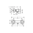 Смеситель для душа Hansgrohe Focus S (цвет - хром) (31763000) фото 2 Aquada.com.ua