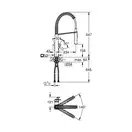Grohe Eurocube Смеситель для кухни, хром (31395000)
