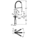 Grohe Eurocube Змішувач для кухні, SuperSteel (31395DC0)