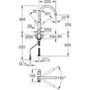 Grohe Blue Pure Змішувач для кухні, хром (31722000)