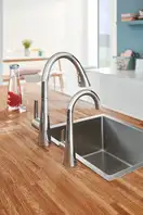 Grohe Zedra Змішувач для кухні, висувний, хром (32294002)