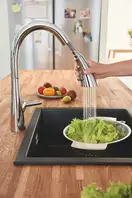 Grohe Zedra Змішувач для кухні, висувний, хром (32294002)