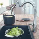 Grohe Zedra Змішувач для кухні, висувний, хром (32294002)