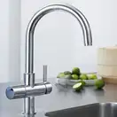 Grohe Blue Pure Смеситель кухонный с фильтром, хром (33249001)