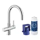 Grohe Blue Pure Смеситель кухонный с фильтром, хром (33249001)