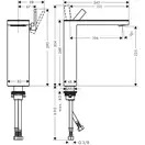 Axor MyEdition 230 Змішувач для умивальника, хром (47020000)