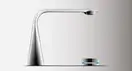 Электронный смеситель для раковины на 2 отверстия с питанием от сети Duravit D.1 (цвет - хром) (D11100007010) фото 2 Aquada.com.ua