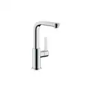 Смеситель для раковины, однорычажный Hansgrohe Metris S (цвет - хром), с донным клапаном (31159000) фото 1 Aquada.com.ua