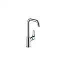Смеситель для раковины, однорычажный Hansgrohe Focus E 2 (цвет - хром), с донным клапаном Push-Open (31609000) фото 1 Aquada.com.ua
