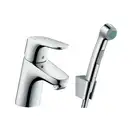 Hansgrohe Focus E Змішувач для раковини з душем, хром (31926000)