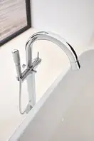 Grohe Grandera Напольный смеситель для ванны, хром (23318000)