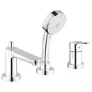 Grohe Bau Edge Смеситель на борт ванны, хром (2511700A)