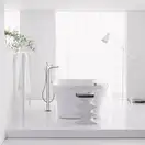 Змішувач для ванни для підлоги Hansgrohe PuraVida, хром (15473000)