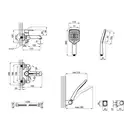 Змішувач для ванни Qtap Grand WCR 006 (QTGRAWCR006) фото 2 Aquada.com.ua