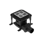 Waterway Spot X Душовий трап 10х10, чорний (WSX100001N2)