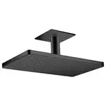 Верхний душ 460 х 300 мм Axor ShowerSolutions (цвет - satin black), 1 вид струи (35277350)
