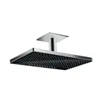Верхній душ Hansgrohe Rainmaker Select 460 2jet з власником, чорний / хром (24004600)