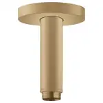 Тримач верхнього душу стельовий Hansgrohe S 100 мм, бронза матова (27393140)
