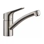 Hansgrohe Смеситель для кухни, однорычажный (steel optic) MySport S (13860800)
