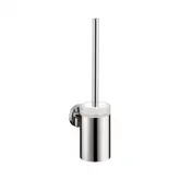 Щітка для унітазу Hansgrohe E / S з тримачем зі скла, хром (40522000)