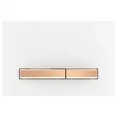 Geberit Sigma 50 Клавиша смыва, красное золото/белый (115.670.11.2)