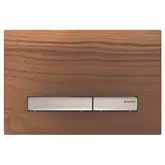 Geberit Sigma 50 Клавиша смыва, хром/черный орех (115.788.JX.2)