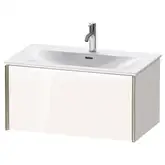 Тумба подвесная под раковину Duravit XViu 81 x 48 см, белый глянцевый (XV40340B122)