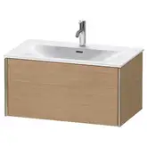 Тумба подвесная под раковину Duravit XViu 81 x 48 см, дуб европейский (XV40340B152)