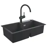 Набор Grohe мойка кухонная K500 31649AP0 + смеситель Minta 32917KS0 (31649AP032917KS0)