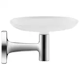 Мыльница подвесная Duravit Starck T, хром/матовое стекло (0099331000)