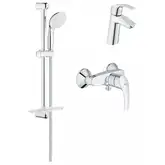 Набір змішувачів Grohe Eurosmart M-Size для душу (123244M)