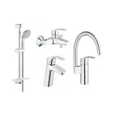 Grohe Eurosmart M-Size Набір змішувачів, хром (123248MK)
