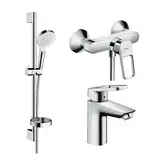 Hansgrohe Logis Набір змішувачів 3-в-1, хром (1072019)