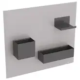 Магнитная доска Geberit с коробками для хранения (500.649.JL.2)