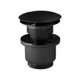 Донный клапан Clic-Clac Paffoni Light (цвет - чёрный матовый) (ZSCA050NO)