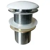 Volle Донный клапан click-clack цвет белый, латунь, 1 1/4" (90-00-037white)
