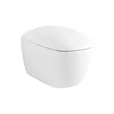 Унитаз подвесной Rimfree (безободковый) Geberit Citterio, с сиденьем Soft Close (500.510.01.1+500.540.01.1)