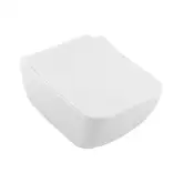 Унитаз подвесной DirectFlush (безободковый) Villeroy & Boch Legato с сиденьем Soft Closing Slimseat Line (5663RL01)